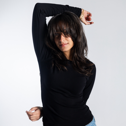 Cotton Long Sleeve Top