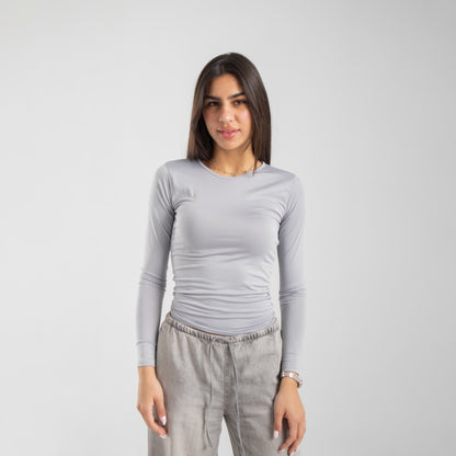 Microfiber Long Sleeve Top