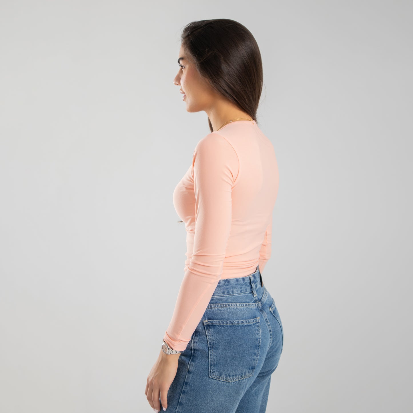 Microfiber Long Sleeve Top