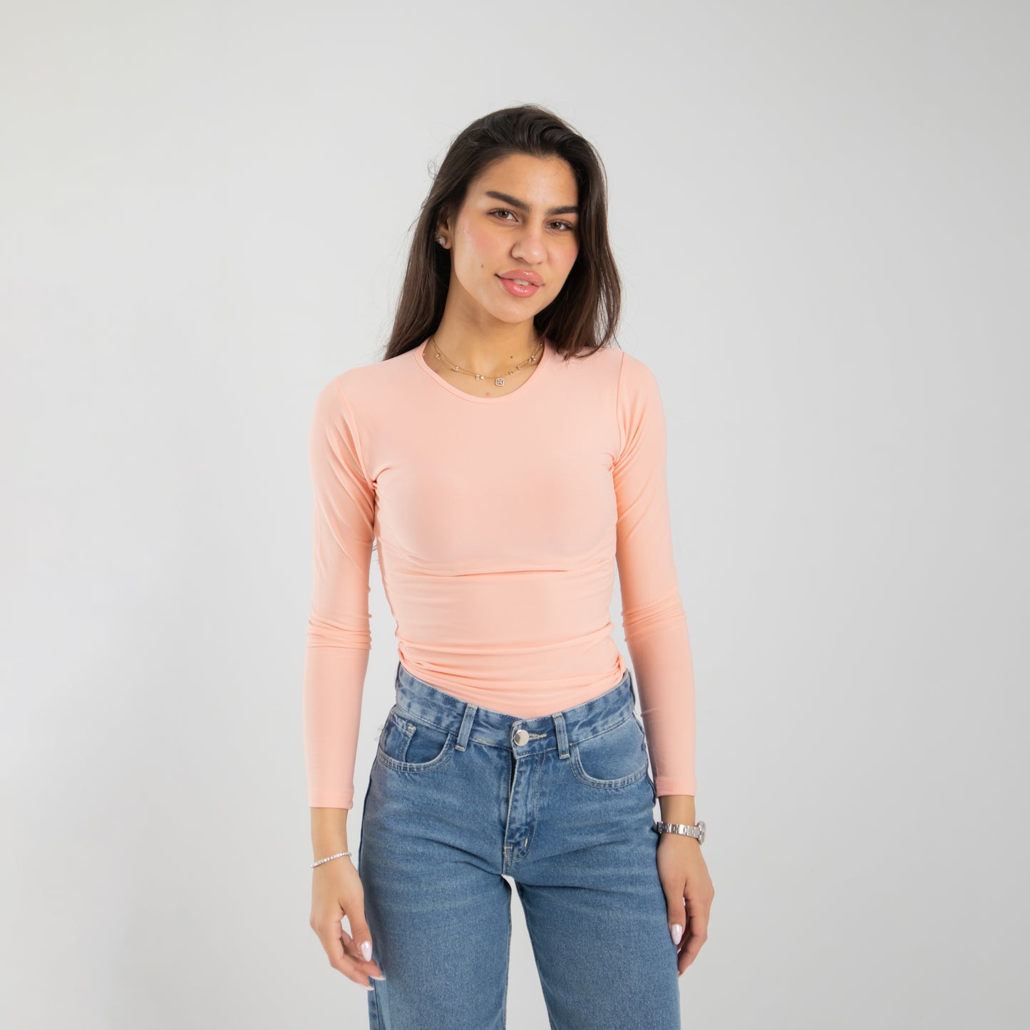 Microfiber Long Sleeve Top