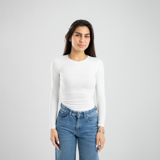 Microfiber Long Sleeve Top