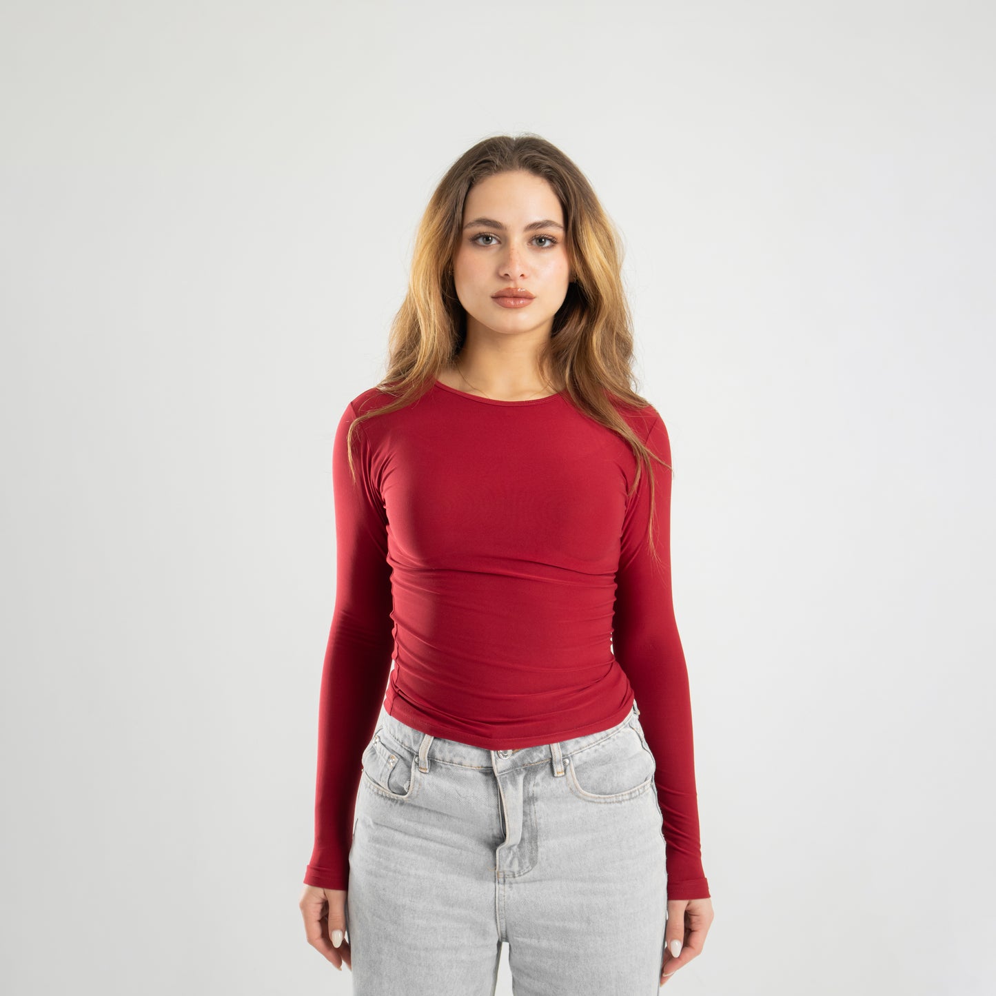 Microfiber Long Sleeve Top