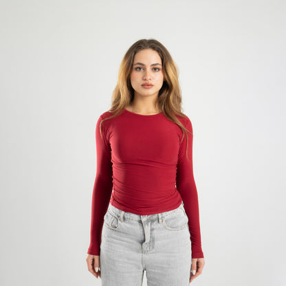 Microfiber Long Sleeve Top
