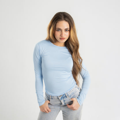 Microfiber Long Sleeve Top