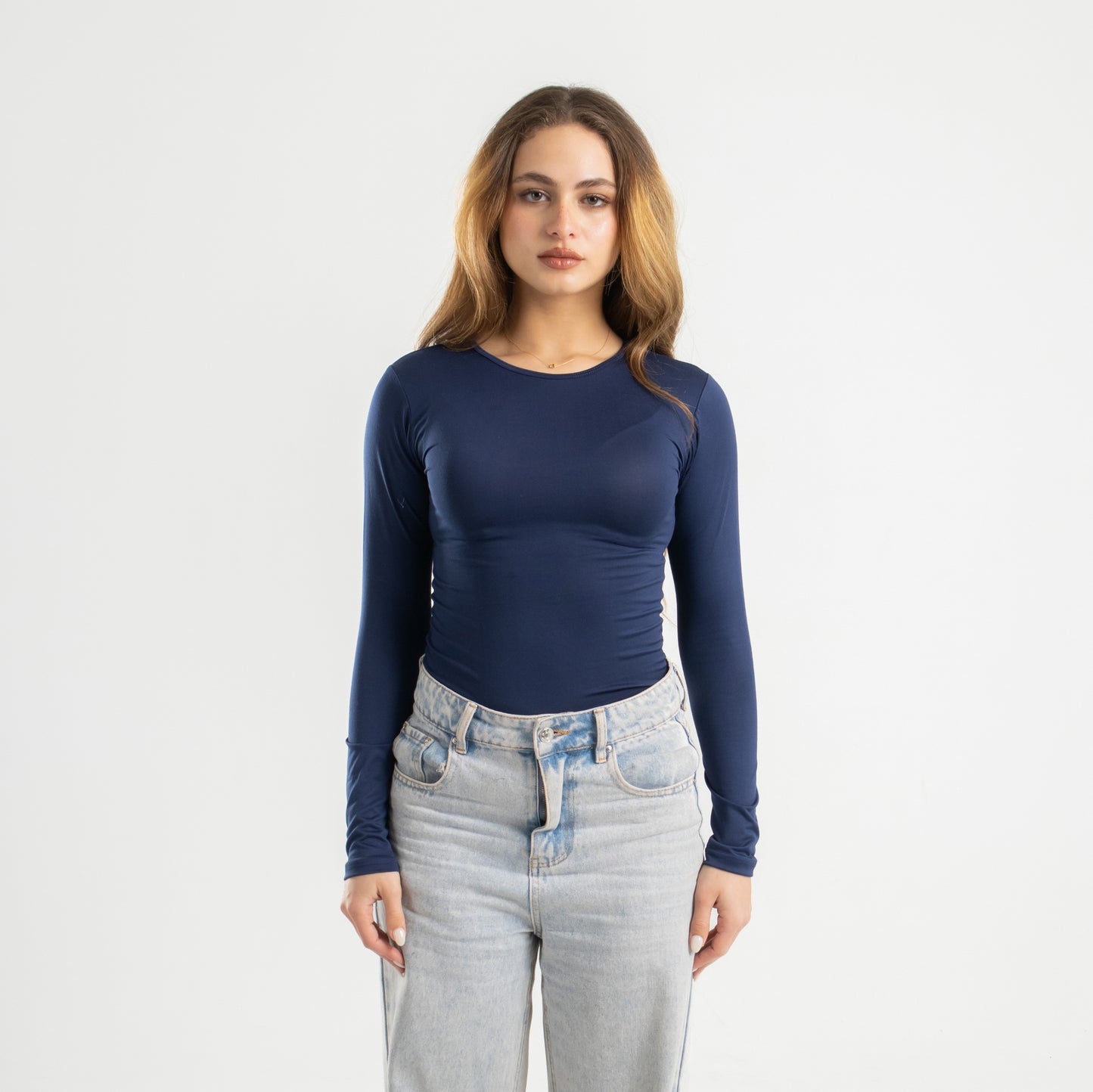 Microfiber Long Sleeve Top