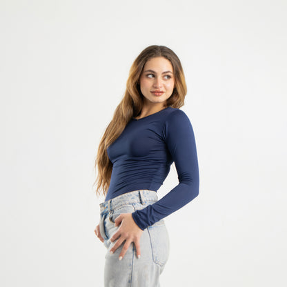 Microfiber Long Sleeve Top