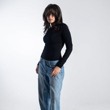 Cotton Long Sleeve Top